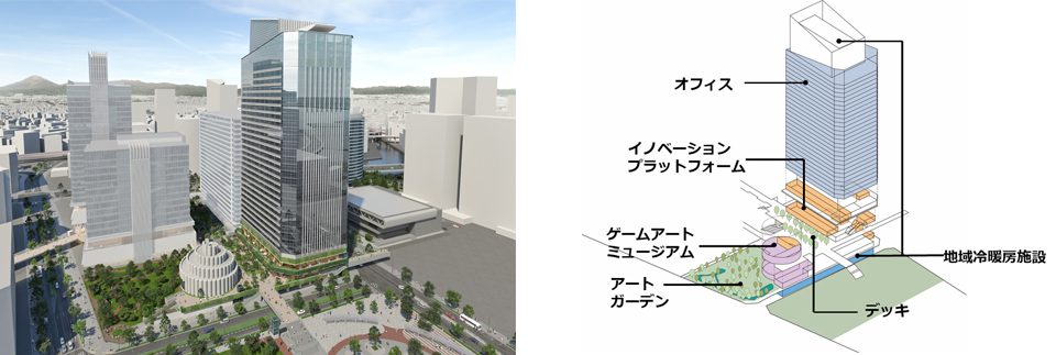 Design of Minato Mirai 21 Central District 52 Redevelopment Project