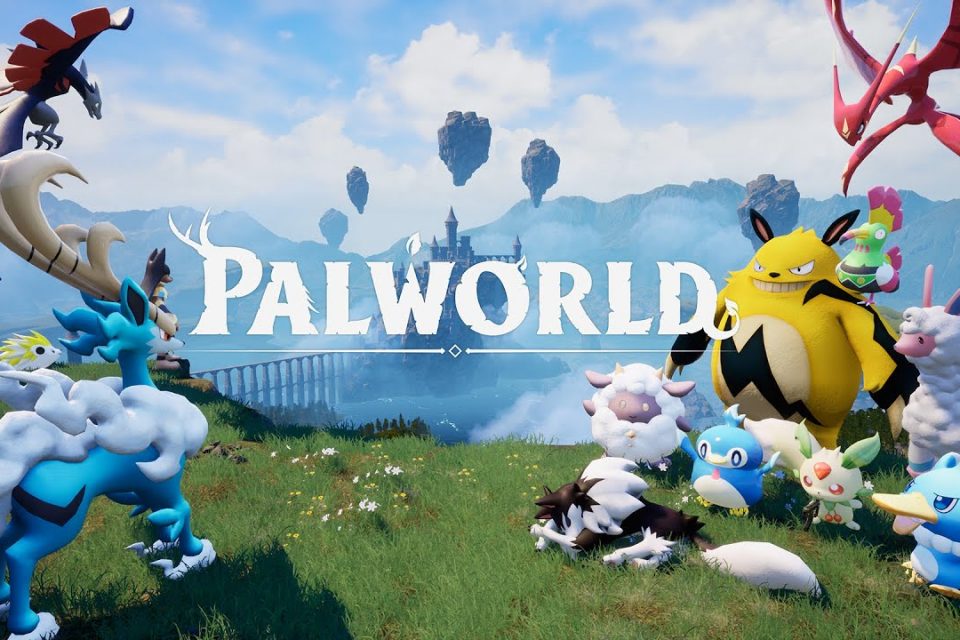 Palworld title screen