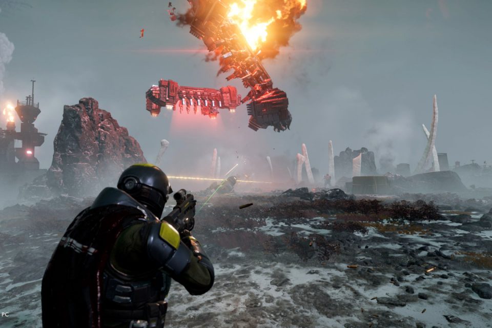 Helldivers 2 gameplay screenshot