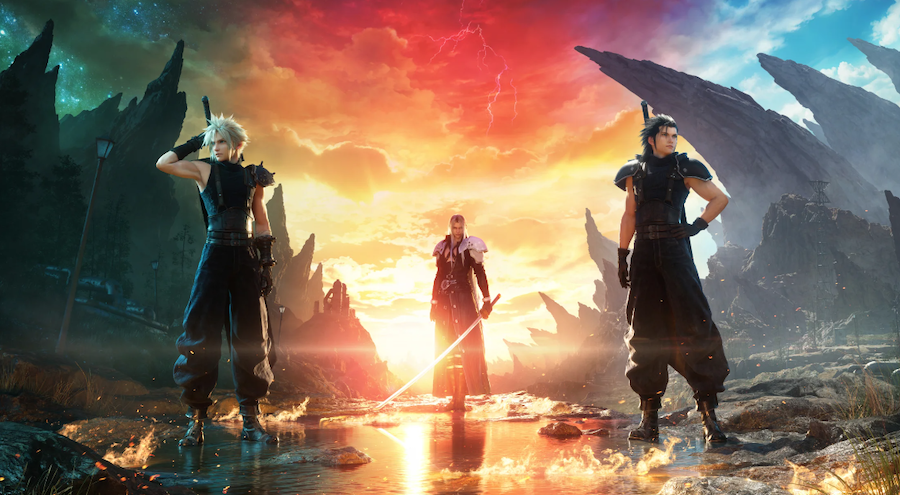 Final Fantasy VII Rebirth Cloud Sephiroth Zack