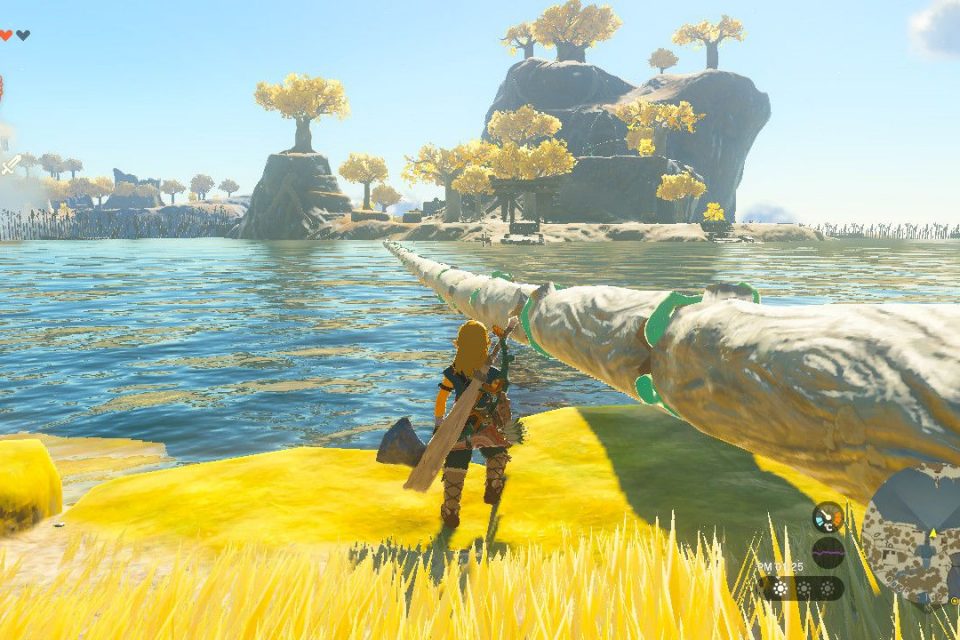 Build using Ultrahand in The Legend of Zelda: Tears of the Kingdom