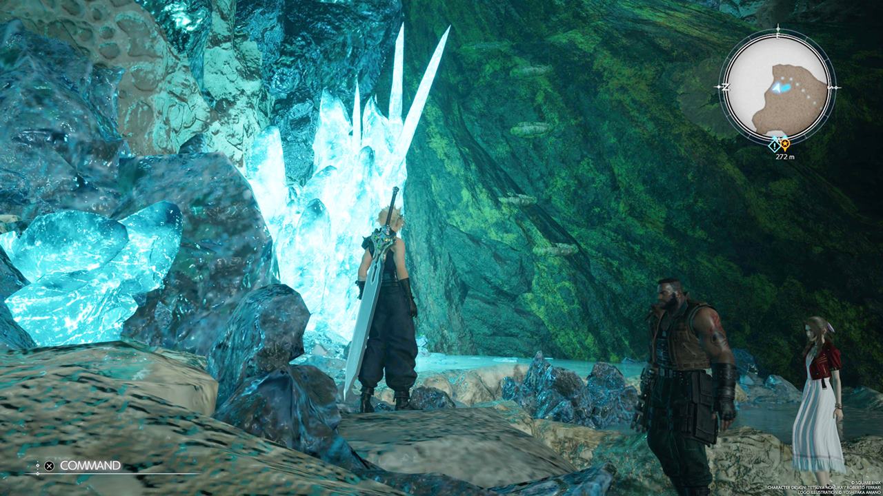 Mithril Mine's ivy scene in Final Fantasy 7 Rebirth