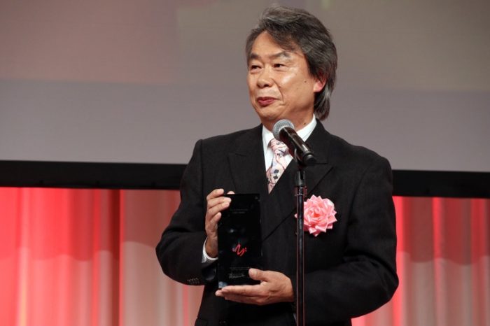 Mario creator Shigeru Miyamoto receives lifetime achievement award 