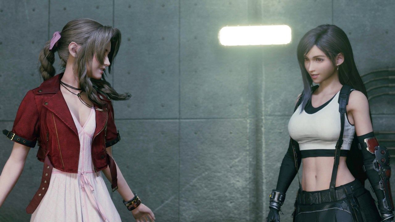 Final Fantasy VII Rebirth Aerith and Tifa