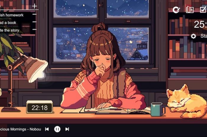 This lofi beats app gives you a chill way to tackle your To-do list 