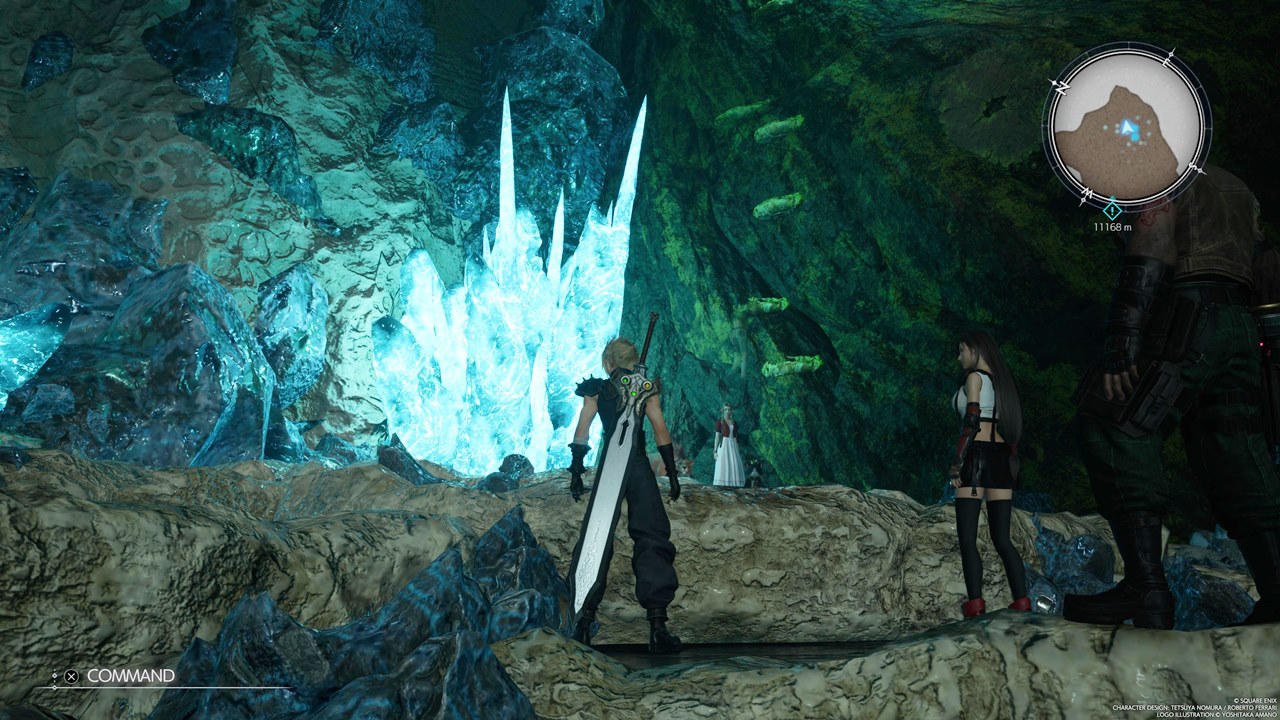 Mithril Mine's ivy scene in Final Fantasy 7 Rebirth