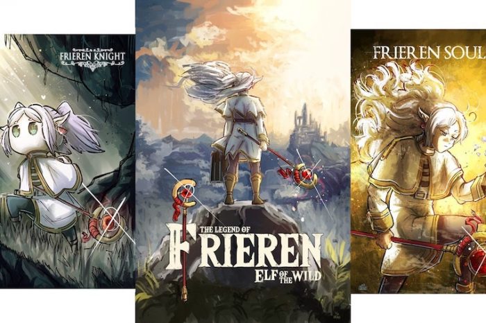 Frieren takes over game cover art in viral meme trend 