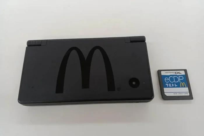 Elusive McDonald’s-branded Nintendo DSi quickly pulled from second-hand store in Japan