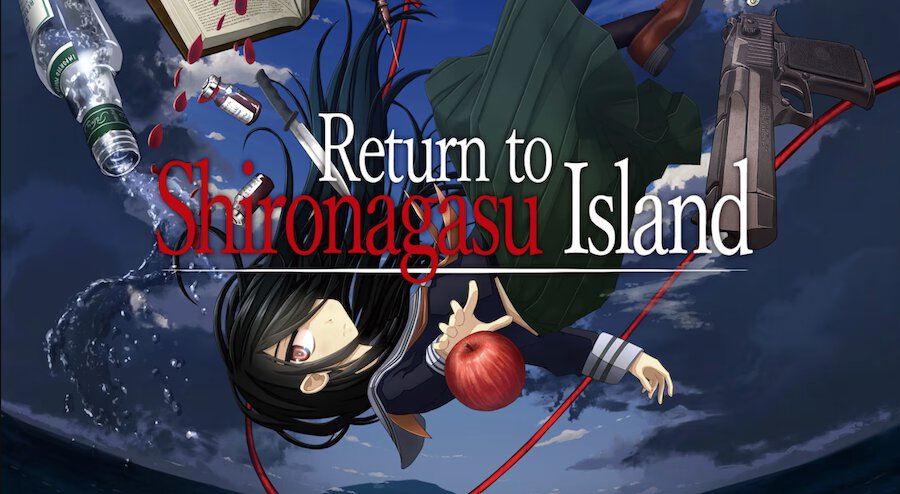 Return to Shironagasu Island visual novel adventure game