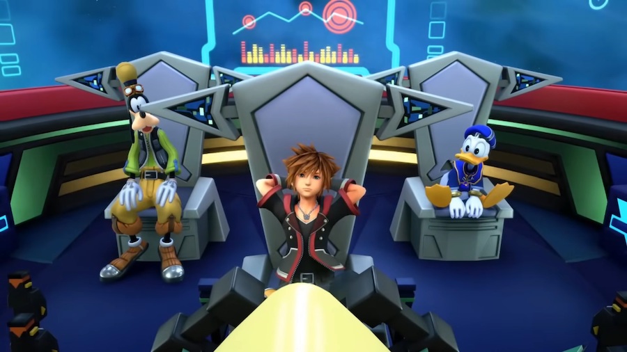 Kingdom Hearts might want to consider adding explorable Final Fantasy worlds 