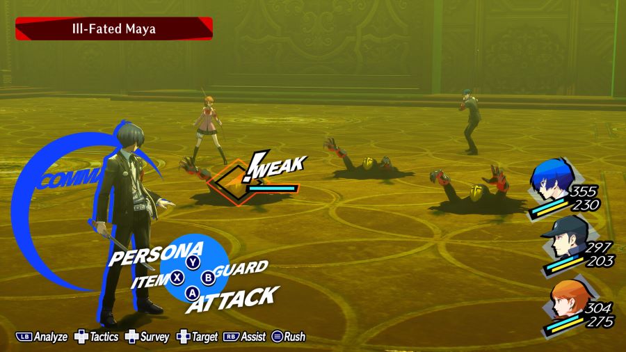 Persona 3 combat