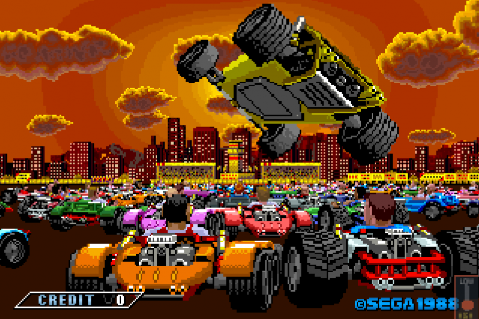 Power Drift Sega arcade game Image credit: King of Grabs