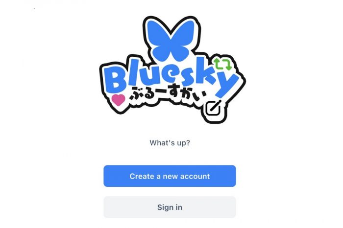 Bluesky adopts Japanese creator’s handmade logo for site’s “kawaii mode” 