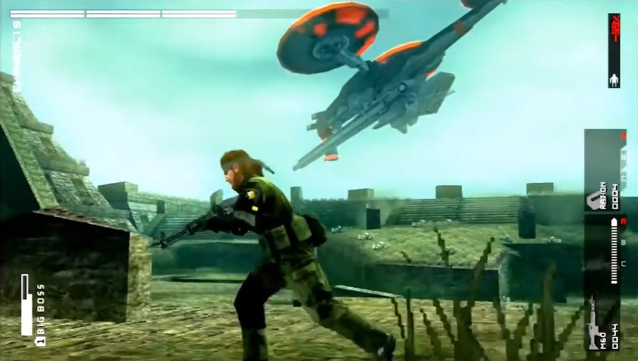 Metal Gear Solid Peace Walker boss battle