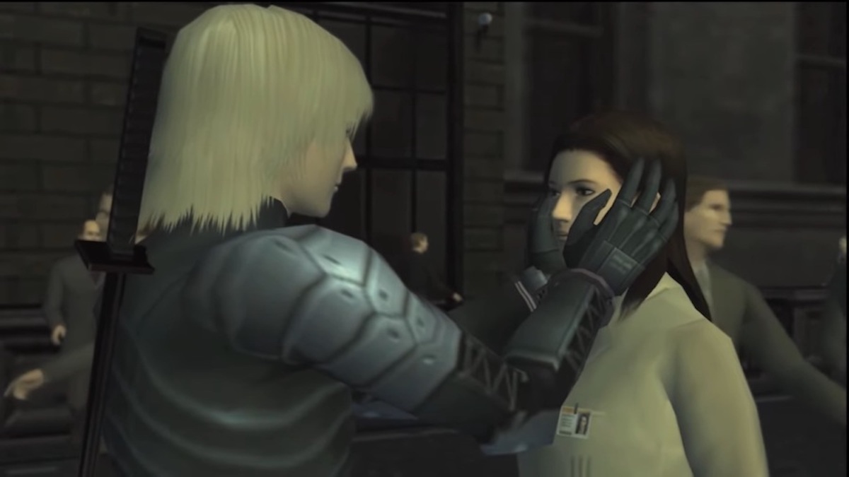Metal Gear Solid 2 Raiden and Rose ending scene