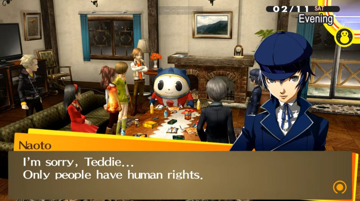 Teddie in Persona 4