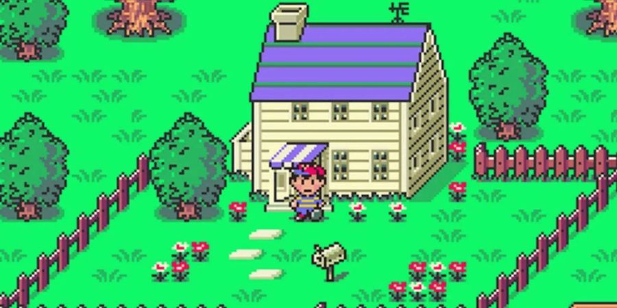 EarthBound Mother 2 Ness house