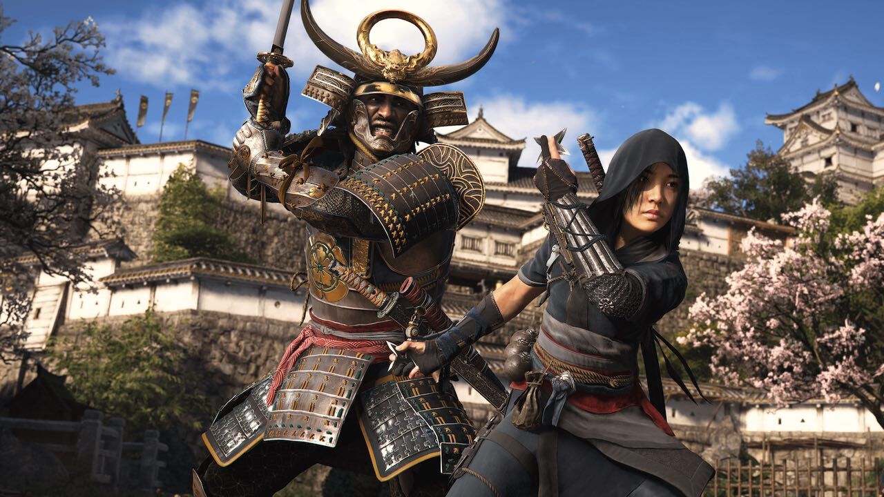 Naoe and Yasuke in Assassin's Creed Shadows by Ubisoft