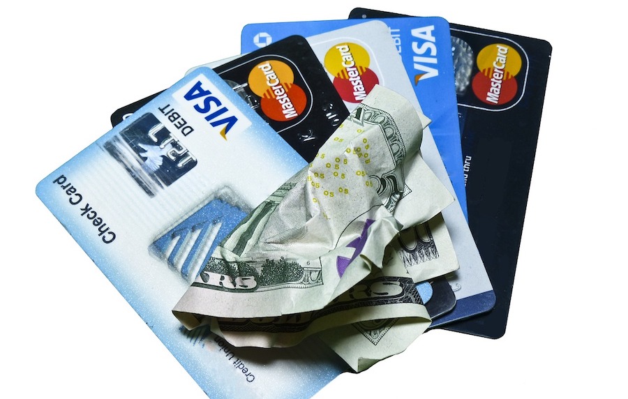Visa and Mastercards by TechPhotoGal on Pixabay