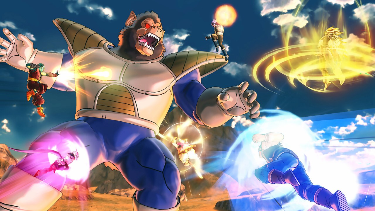 Screenshot from Bandai Namco's Dragon Ball title
