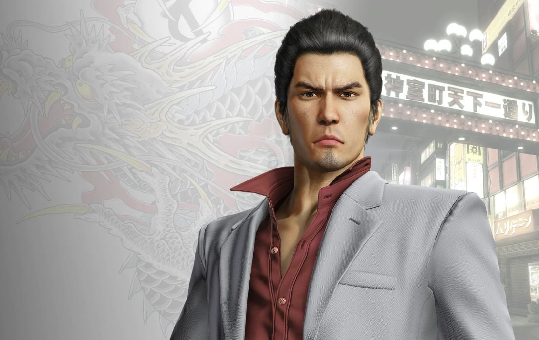 Kiryu from the Like a Dragon series