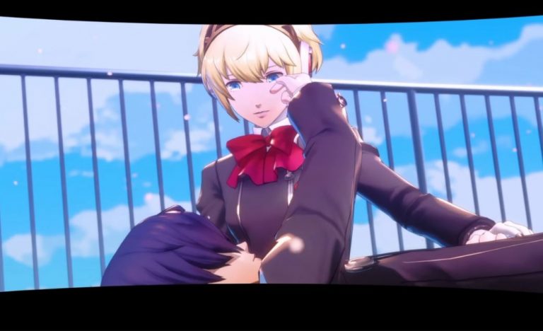 Persona 3 Reload ending scene featuring Aigis