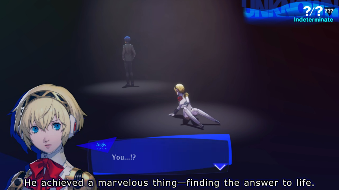 Aigis in Persona 3 Reload