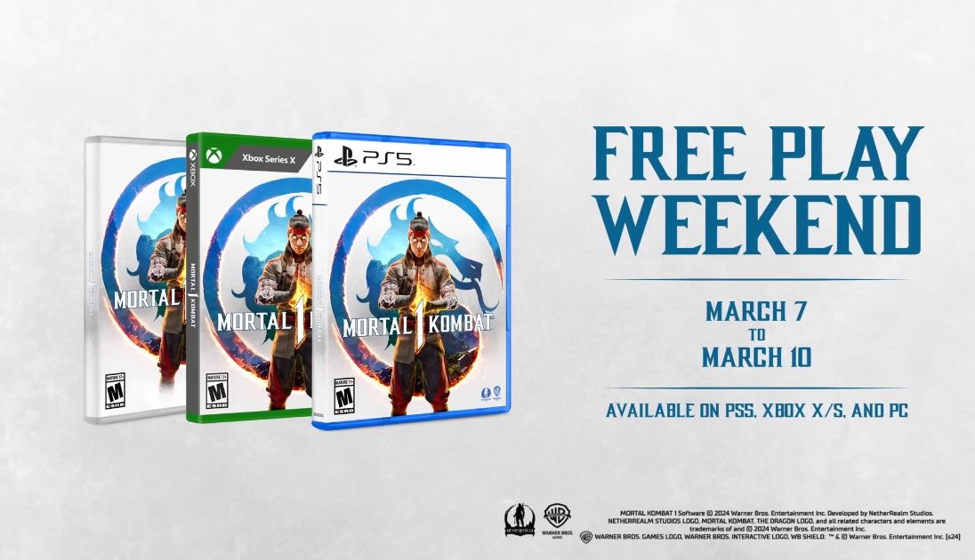 Mortal Kombat Free Play Weekend campaign