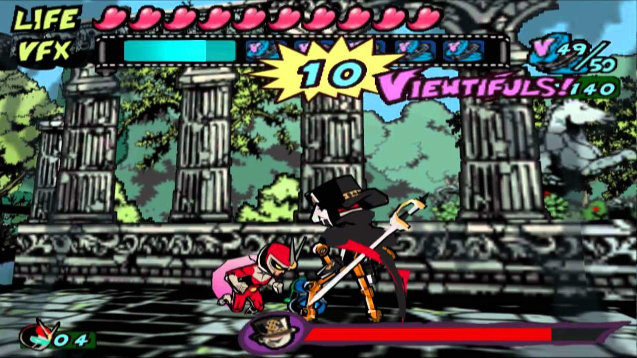 Gameplay screenshot of Viewtiful Joe