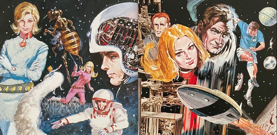 Takashi Yorimitsu illustrations for the Perry Rhodan books