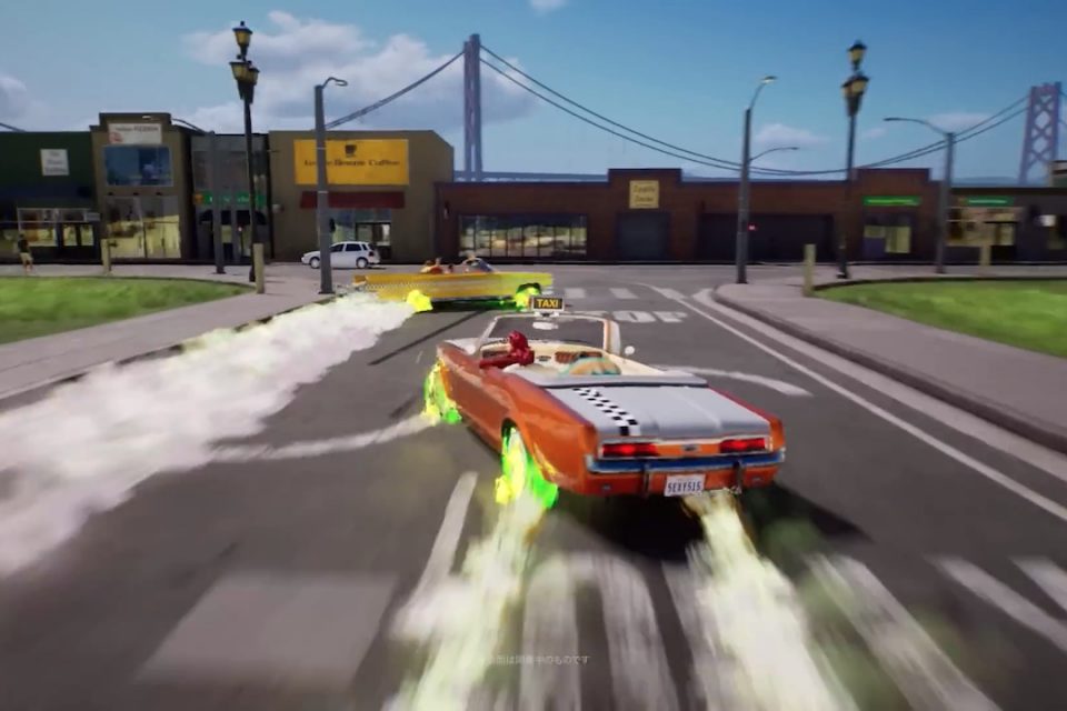 Crazy Taxi in-game screenshot