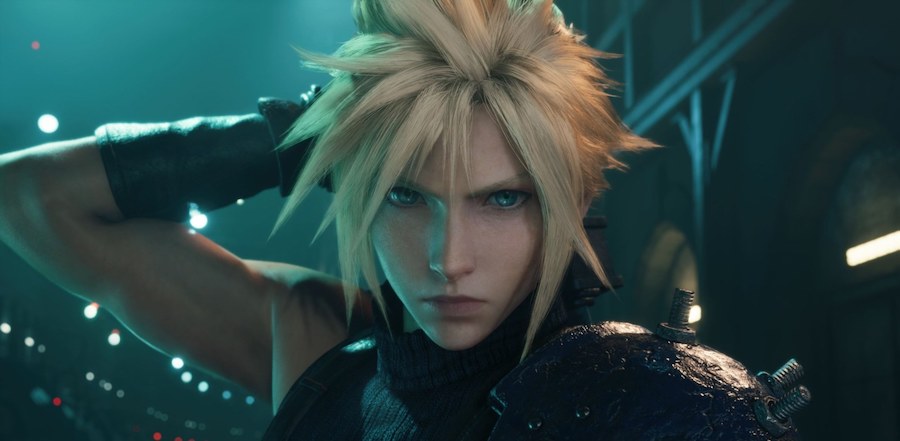 Cloud Final Fantasy Remake Square Enix AI book