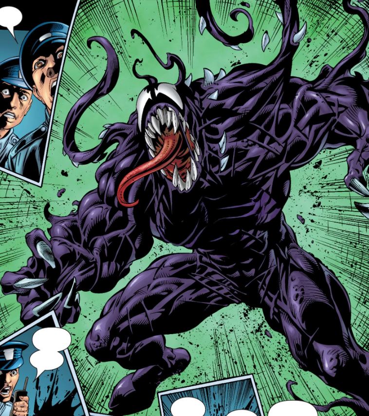 Venom seen in official Marvel comics