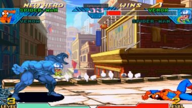 Venom in Marvel VS Capcom