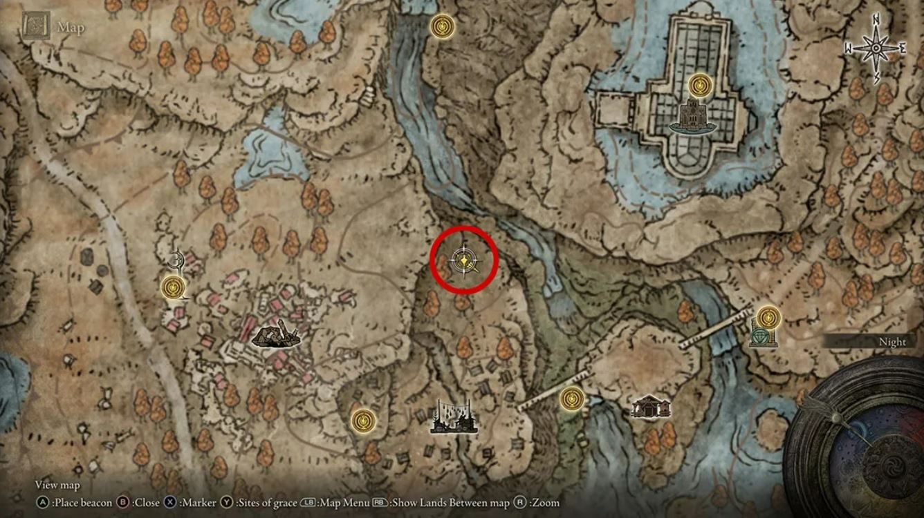 O Mother gesture's location in Elden Ring