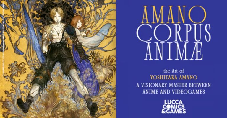 Final Fantasy artist Yoshitaka Amano exhibition in Milan Italy Amano Corpus Animae