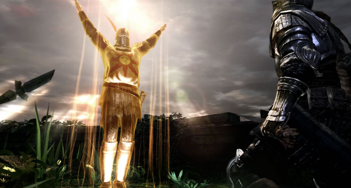 Dark Souls' Praise the Sun gesture