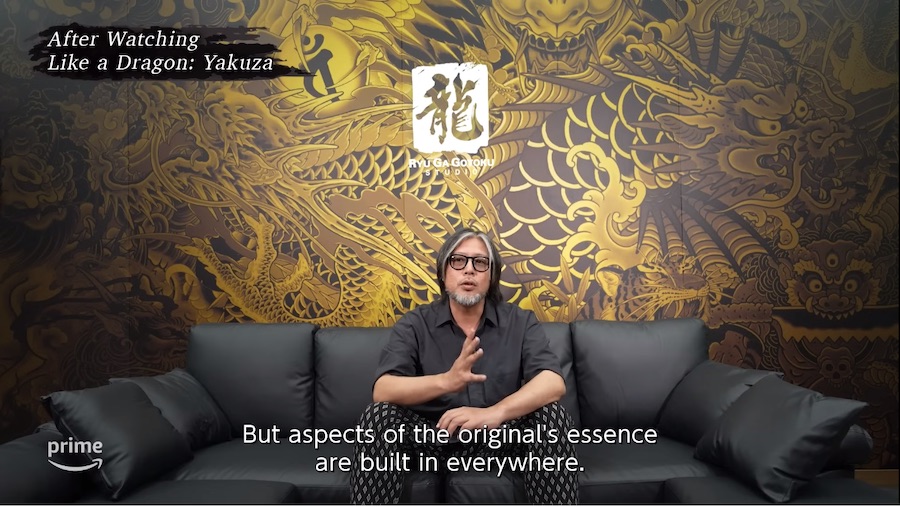 Like a Dragon Yakuza Amazon Prime RGG Studio Masayoshi Yokoyama interview