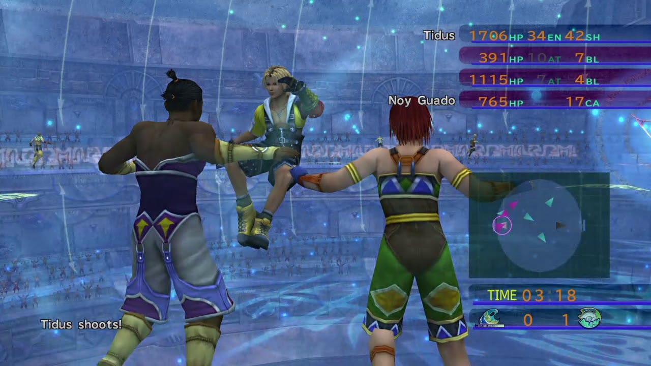 Final Fantasy X Blitzball Tidus 