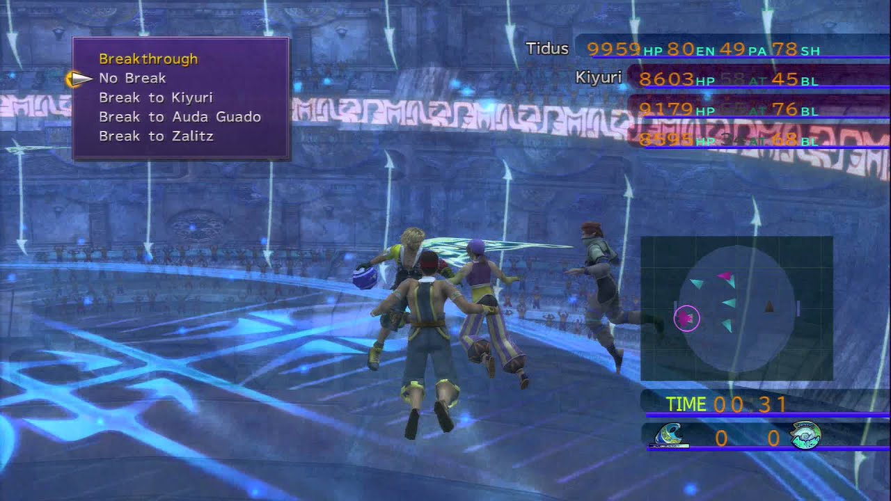 Final Fantasy X Blitzball match