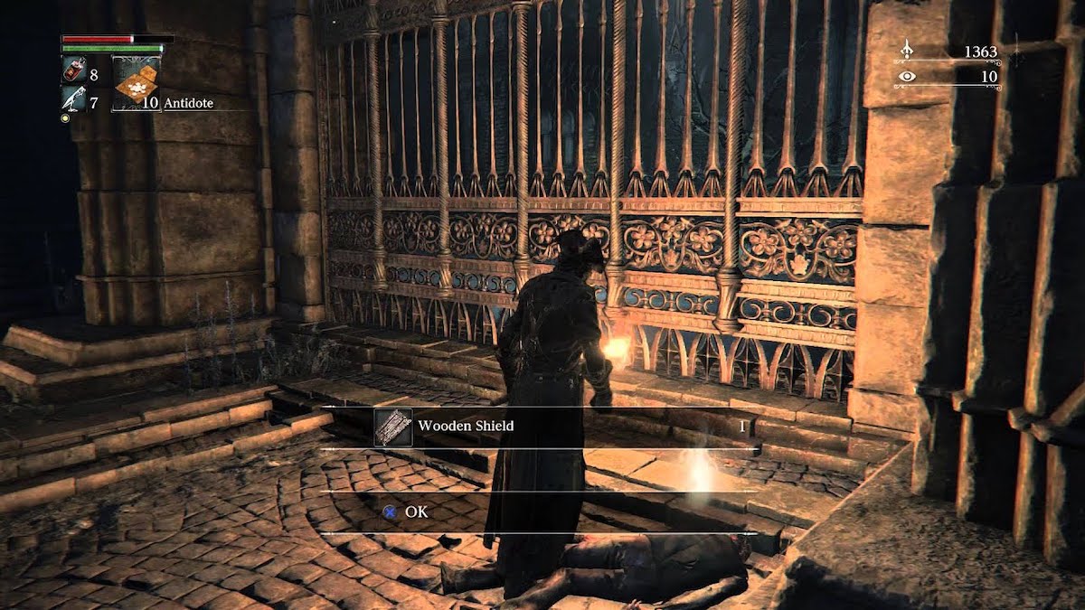 Bloodborne Wooden Shield Cathedral Ward