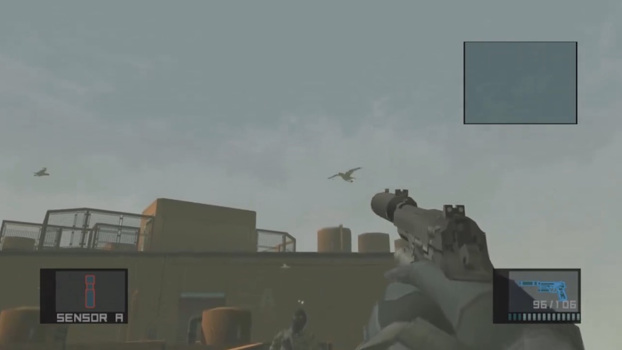 Metal Gear Solid 2 Sons of Liberty has a weird alternate method for knocking out guards 