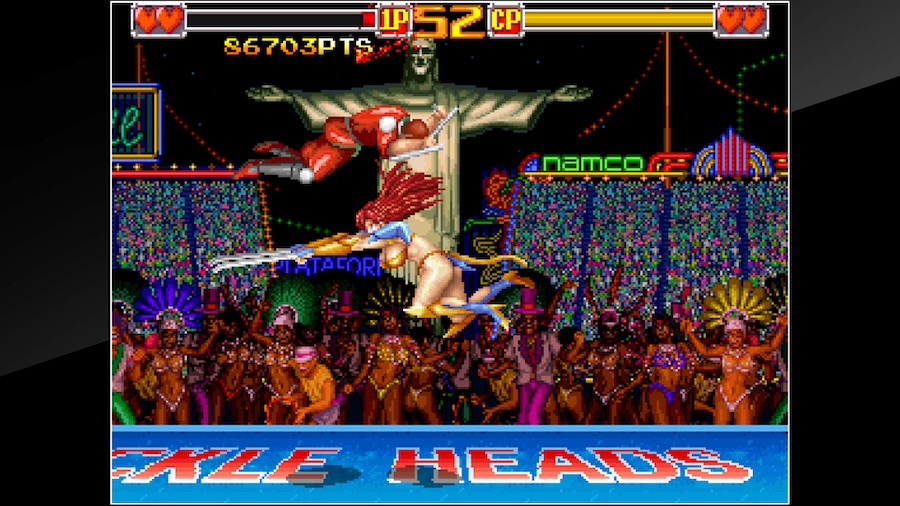 Knuckle Heads Namco arcade fighting game