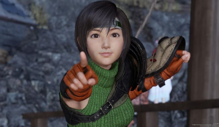 Yuffie in FF7 Rebirth