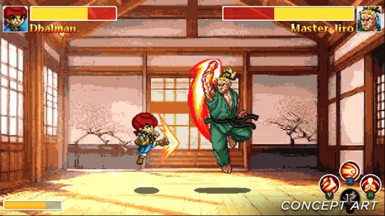 Dhalman Street Fighter II Capcom artist's game