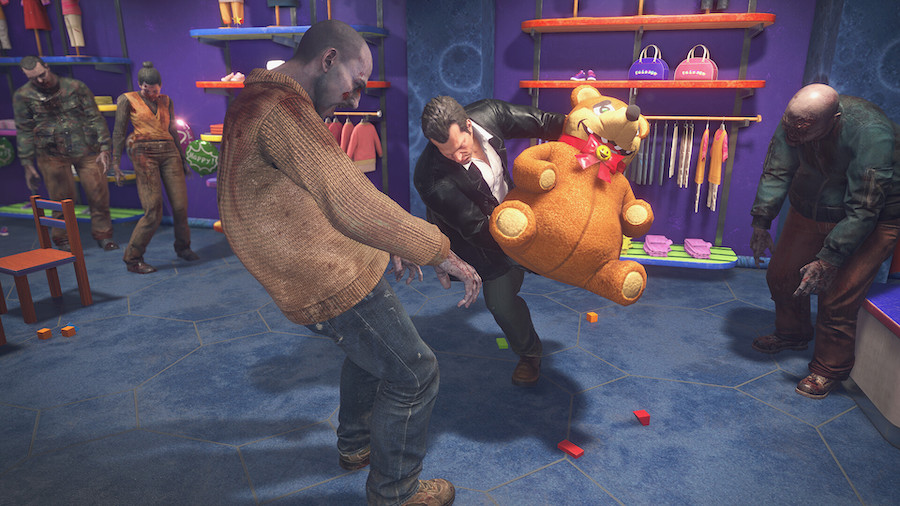 Dead Rising Deluxe Remaster save system changes teddy bear weapon