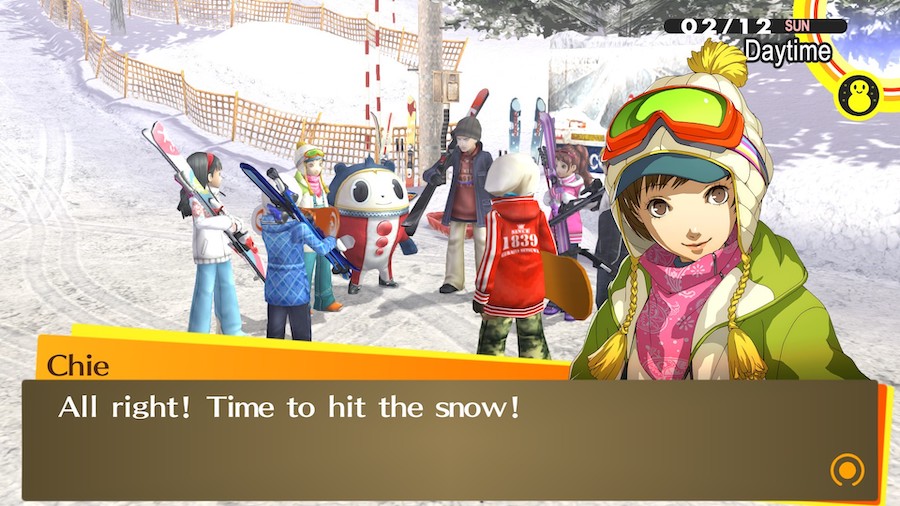 Persona 4 dialogue