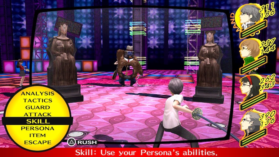 Persona 4 combat