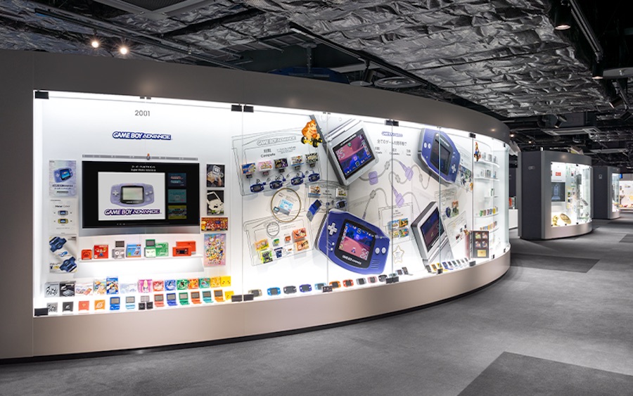 Nintendo Museum Gameboy exhibit