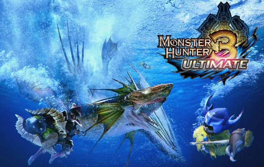 Monster Hunter Tri underwater advertisement